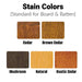 Hen House Collection Chicken Coop Stain Options