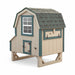 Hen House Collection Dutch Chicken Coop 4 x 4' D44 LP back