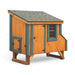 Hen House Collection Lean To Chicken Coop 3 x 5' L35 tongue and groove back