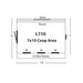 Hen House Collection Lean To Chicken Coop 7 x 10' L710 dimensions