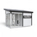 Hen House Collection Lean To with Run 7 x 12' L712C back