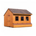 Hen House Collection Quaker Chicken Coop 10 x 12' Q1012 board and batten front