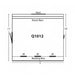 Hen House Collection Quaker Chicken Coop 10 x 12' Q1012 dimensions