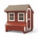 Hen House Collection Quaker Chicken Coop 5 x 6' Q56 LP front