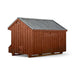 Hen House Collection Quaker Chicken Coop 7 x 12' Q712 board and batten back