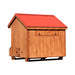 Hen House Collection Quaker Chicken Coop 7 x 8' Q78 board and batten back