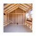 Hen House Collection Quaker Chicken Coop & Large Run Q1040C inside view