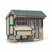 Hen House Collection Quaker Chicken Coop & Run Q48C LP front