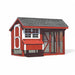 Hen House Collection Quaker Chicken Coop & Run Q610C LP front