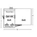 Hen House Collection Quaker Chicken Coop & Run Q610C dimensions