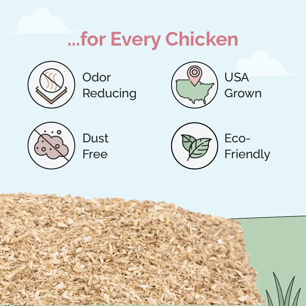 Mile Four Hemp Bedding for Chicken Coops