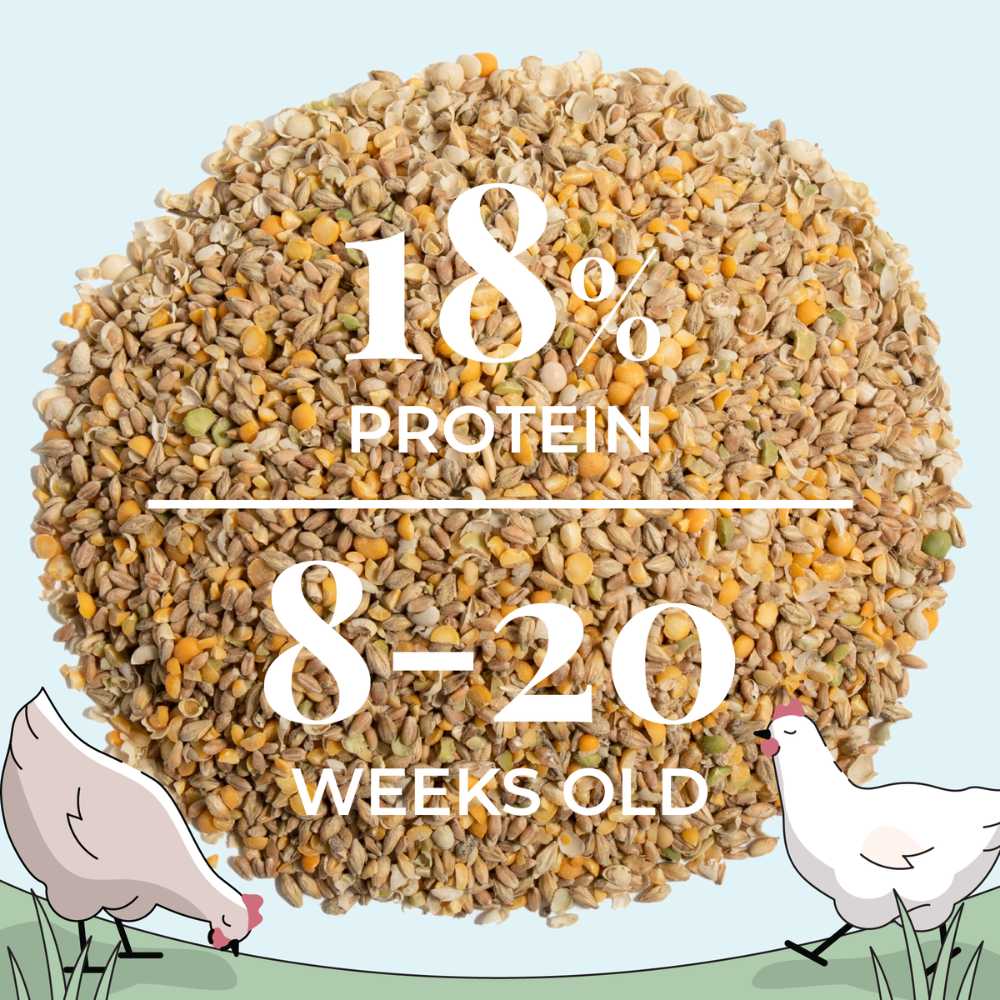 Mile Four Grower Organic Chicken Feed