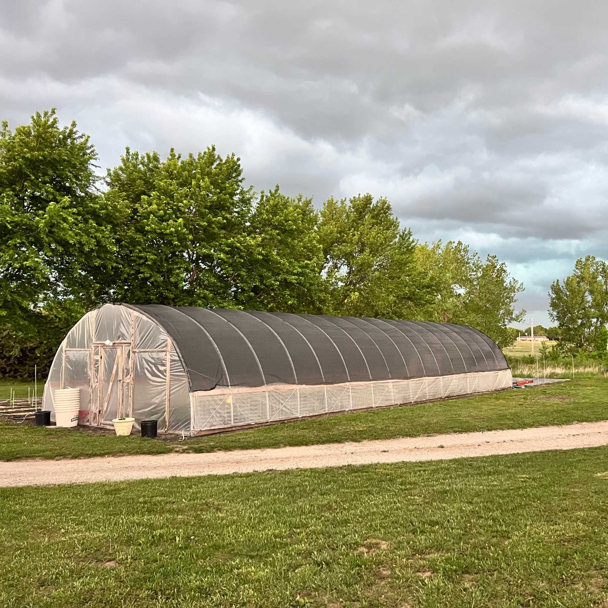 Bootstrap Farmer Hoop Coop Polytunnel DIY Greenhouse Kit - 20 ft Wide Hoop House
