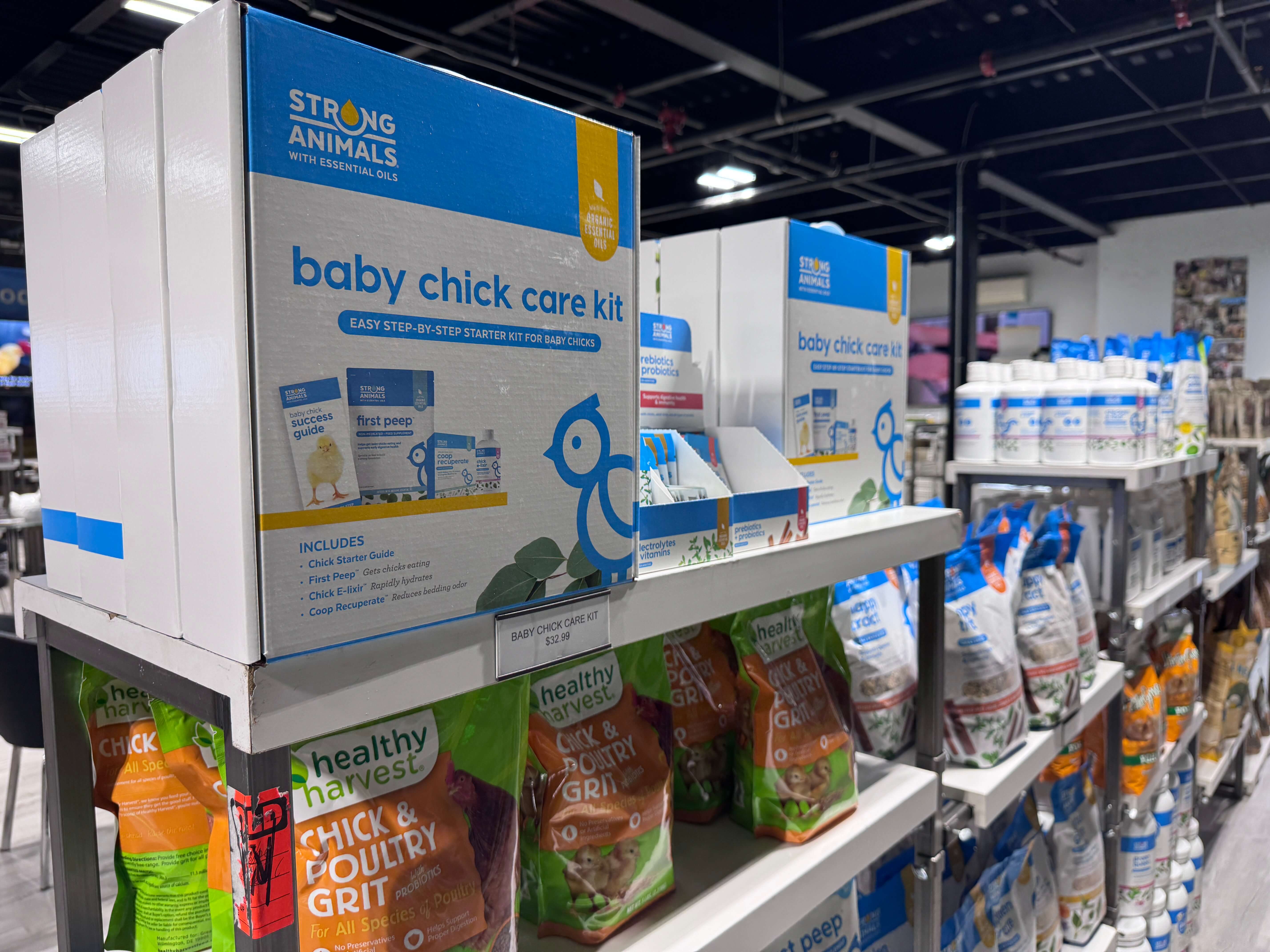 Strong Animals Baby Chick Care Kit
