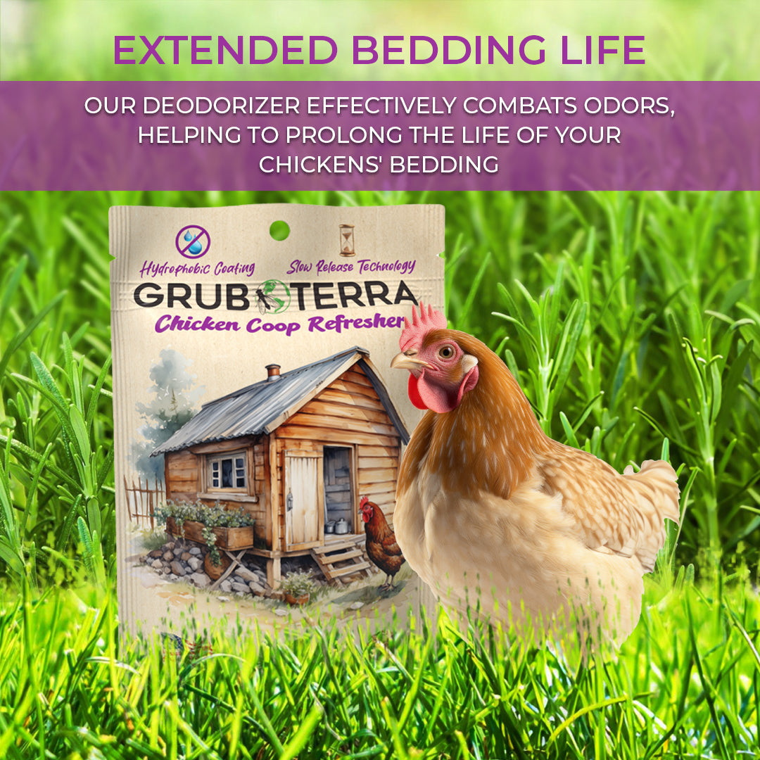 GrubTerra Coop Refresher | Mint or Rosemary Thyme