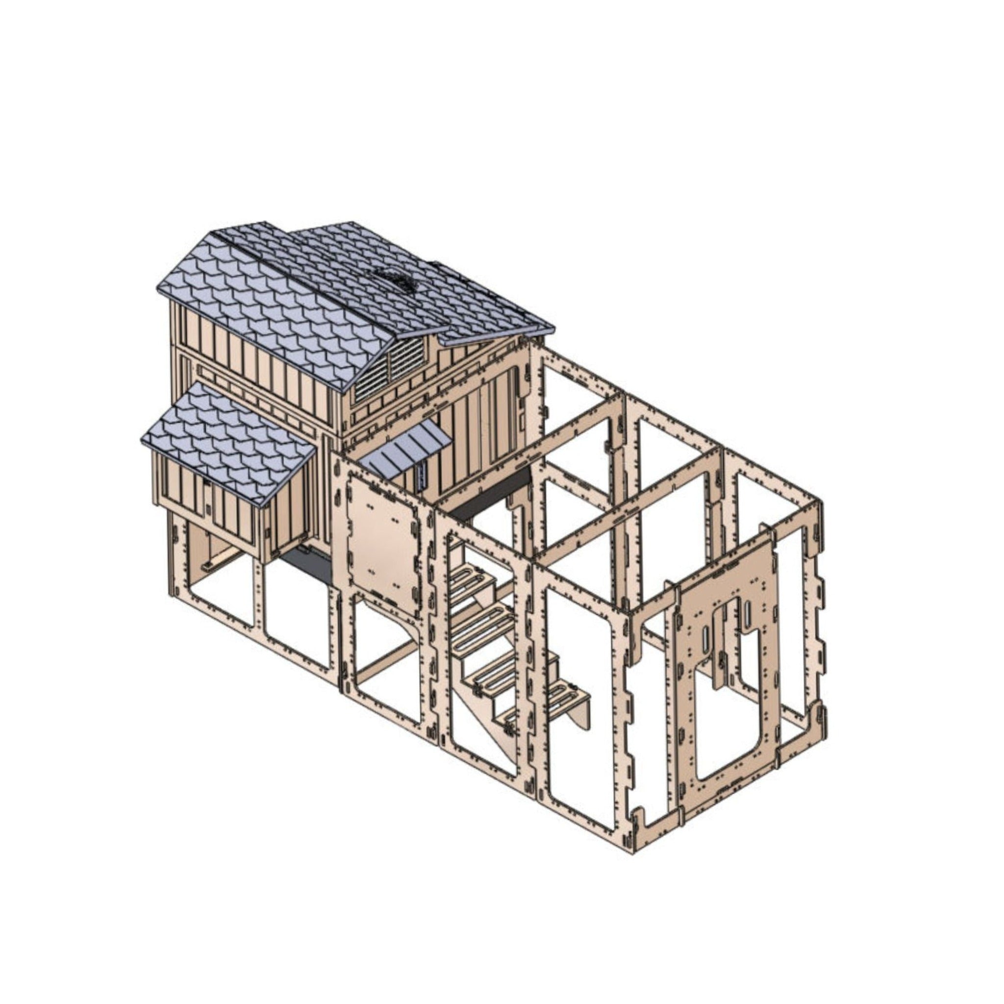 Snaplock by Formex Large Chicken Coop Run (Coop, Stand and Stairs Sold Separately)