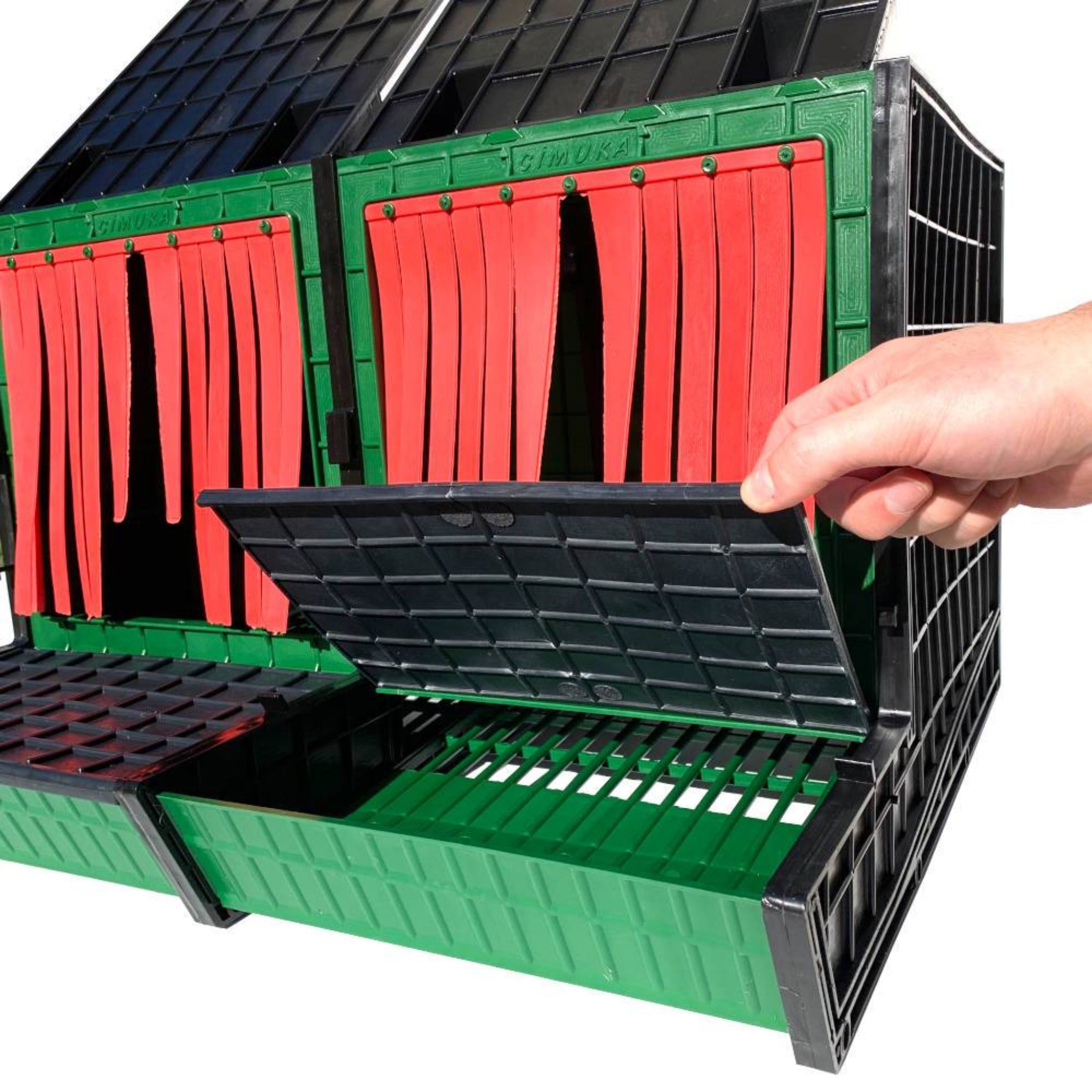Cimuka Nesting Box - 2 Sections - Front Collection