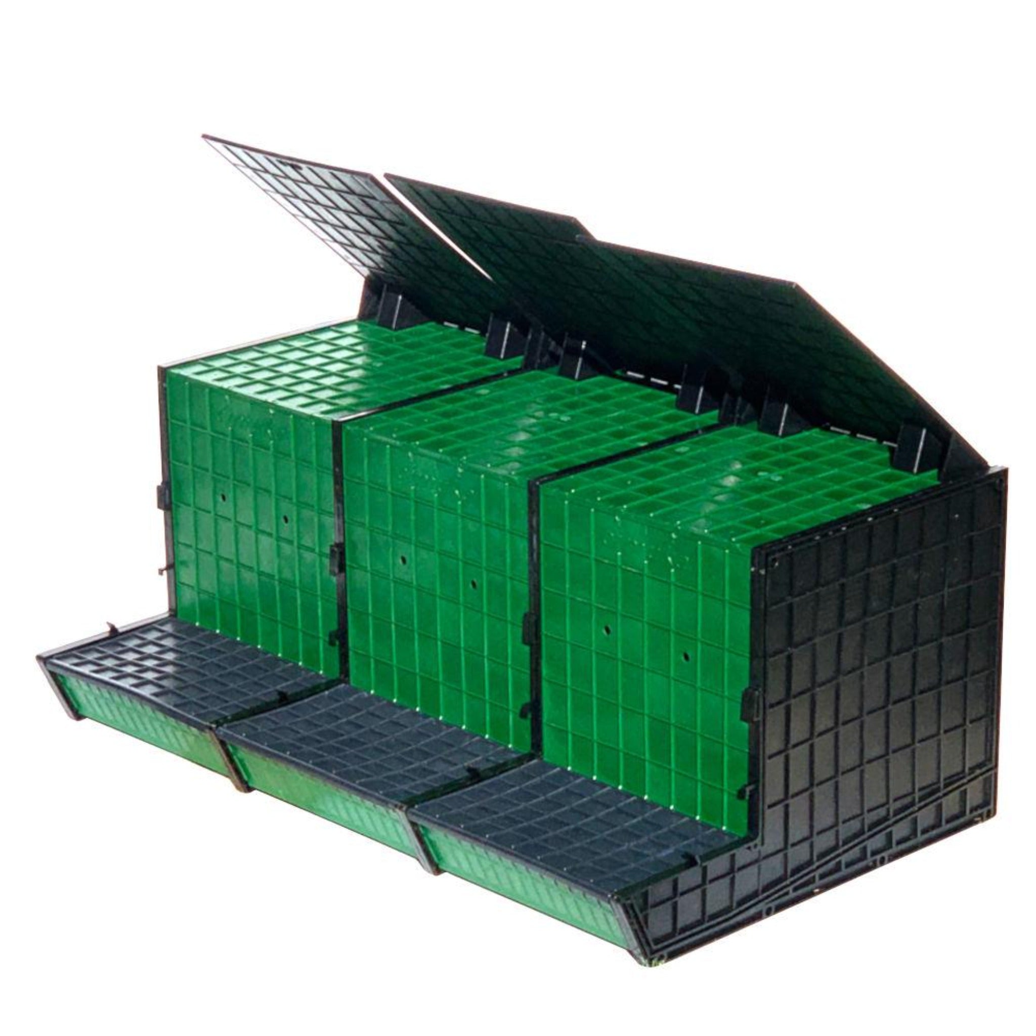 Cimuka Nesting Box - 3 Sections - Back Collection