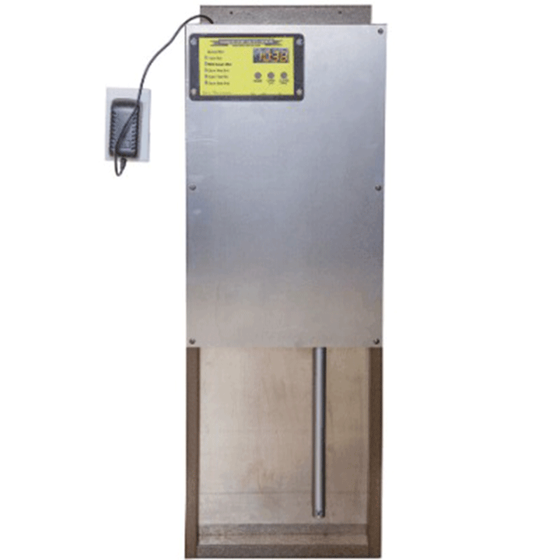 OverEZ Automatic Chicken Coop Door front