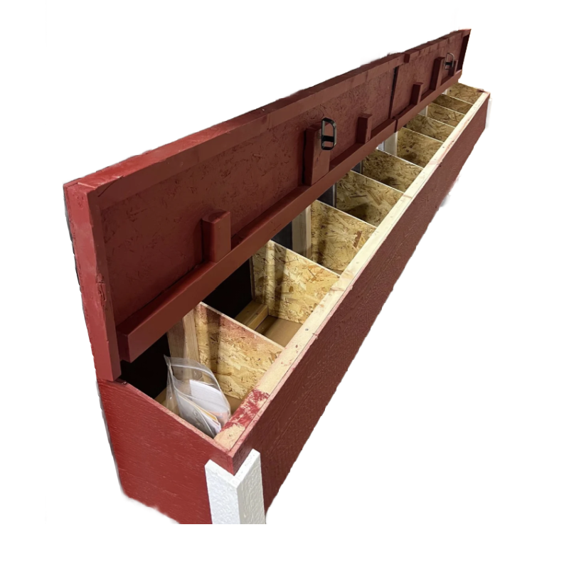 OverEZ Chicken Coop Jumbo Up to 30 Chickens nesting boxes