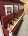 OverEZ Chicken Coop Jumbo Up to 30 Chickens open nesting boxes
