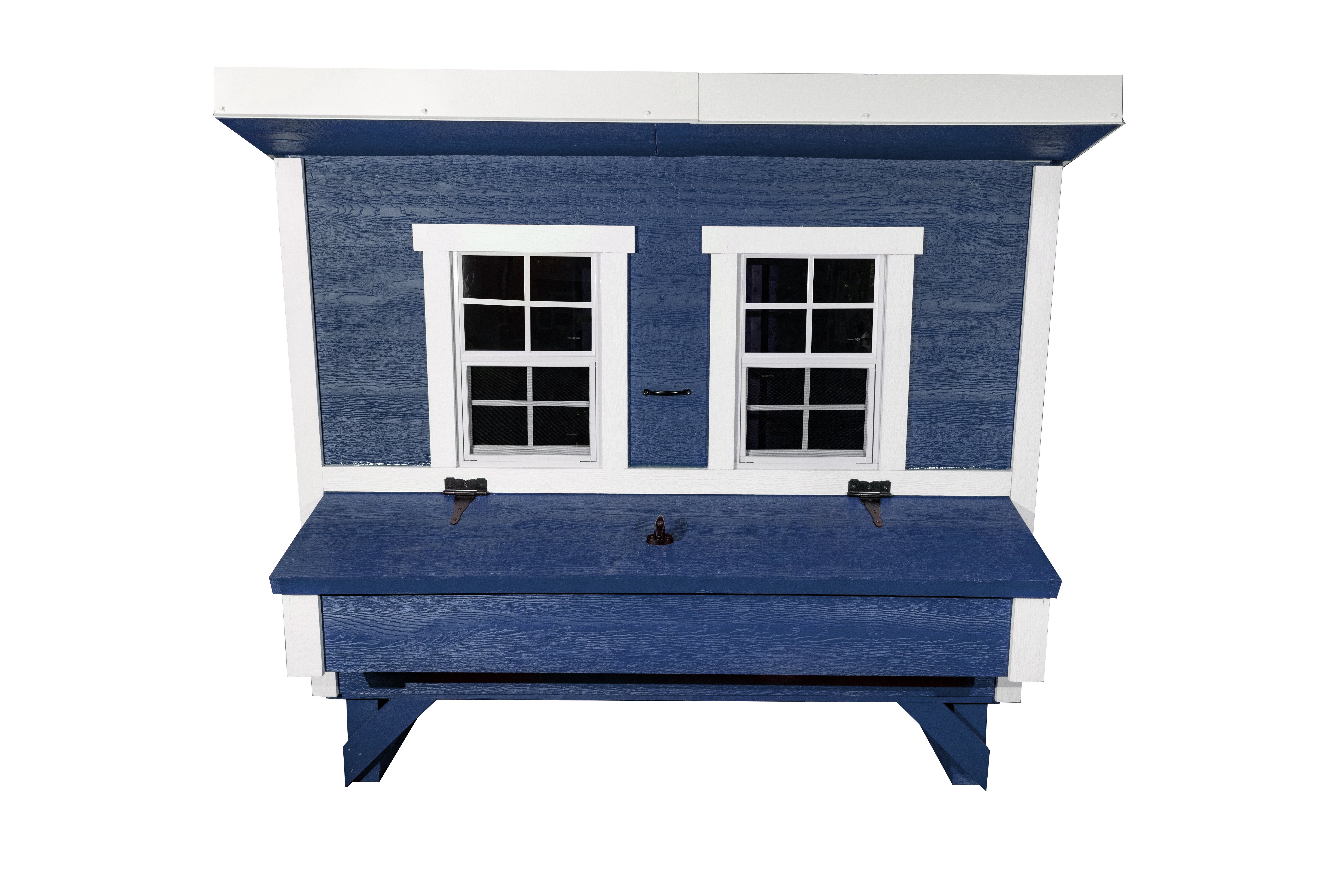 OverEZ Chicken Coop Large Up to 15 Chickens blue front