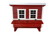 OverEZ Chicken Coop Large Up to 15 Chickens red front