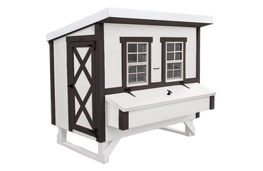 OverEZ Chicken Coop Large Up to 15 Chickens white front