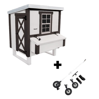 OverEZ Chicken Coop Medium with Wheels
