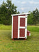 OverEZ Chicken Coop Walk-In Up to 18 Chickens side view with man door