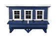 OverEZ Chicken Coop XL Up to 20 Chickens blue front