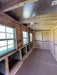 OverEZ Chicken Coop XL Up to 20 Chickens inside view of man door and windows