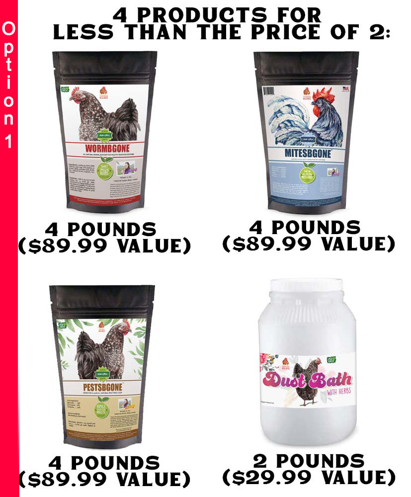 Pampered Chicken Mama Ultimate Parasite Bundle - Everything for a Healthy Coop!