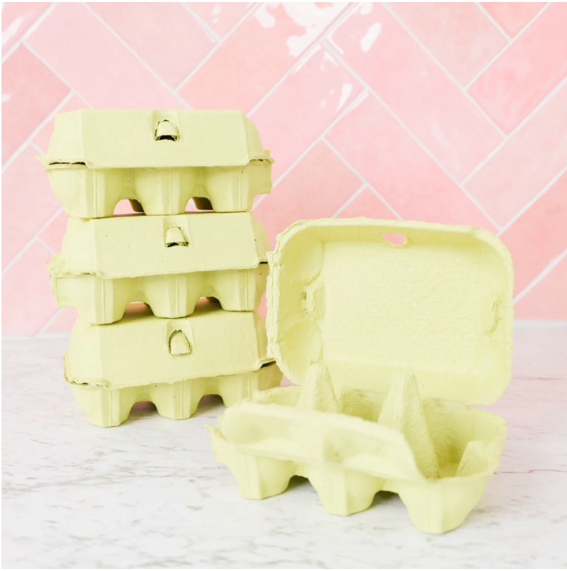 Sweet Stamp Egg Cartons for 6 Egg (Pack of 4)