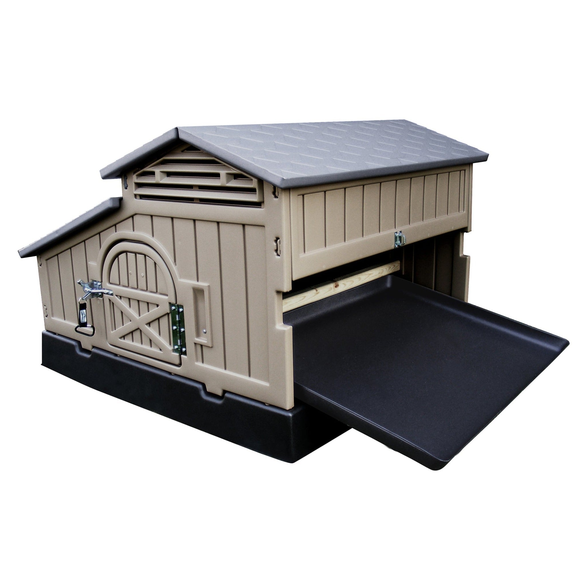 Snaplock by Formex Standard Chicken Coop Elevated with Stairs (No Run) removable litter tray