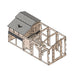 Snaplock by Formex Standard Chicken Coop Run  diagram of coop and run