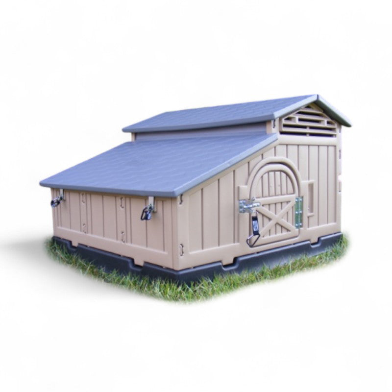 Snaplock by Formex Standard Chicken Coop coop front in grass