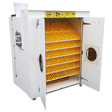 Sure Hatch 2160 Automatic Egg Incubator & Setter open doors