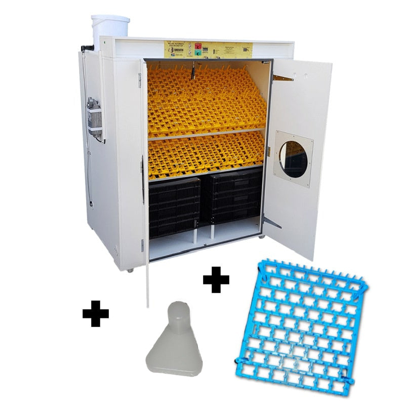 Surehatch SH2000C Super Hatch Egg Incubator & Hatcher Combo for Pheasant with tray feet for support