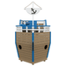 Swing Kingdom Play Set Adventurer Buccaneer front ship