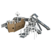 Swing Kingdom Play Set Adventurer Buccaneer gray and white