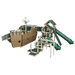 Swing Kingdom Play Set Adventurer Buccaneer green and almond