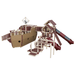 Swing Kingdom Play Set Adventurer Buccaneer red and almond