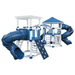 Swing Kingdom Play Set Adventurer Explorer blue and white