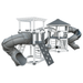 Swing Kingdom Play Set Adventurer Explorer gray and white