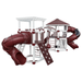 Swing Kingdom Play Set Adventurer Explorer red and white