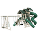 Swing Kingdom Play Set Adventurer Pinnacle green and almond