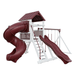 Swing Kingdom Play Set Mountaineer Climber 55 Turbo Deluxe red and white