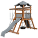 Swing Kingdom Play Set Mountaineer Climber 55 gray wood