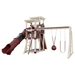 Swing Kingdom Play Set Switchback Super 48 Sidekick red and almond